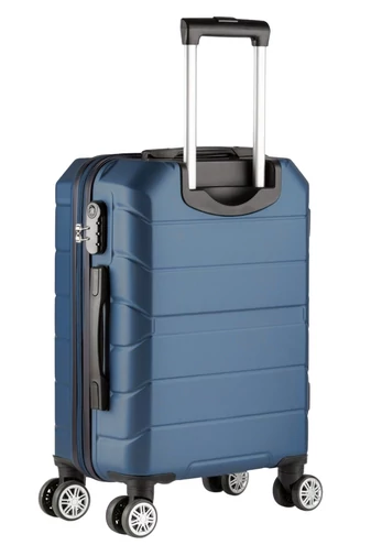Troler De Cabină Ormi Negru Ultra Ușor Din Material ABS (56*38*22cm)