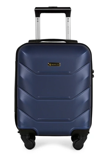 Troler Wizzair Bagaj De Mână Bonluo Negru Din ABS De Dimensiunea 40*30*20cm