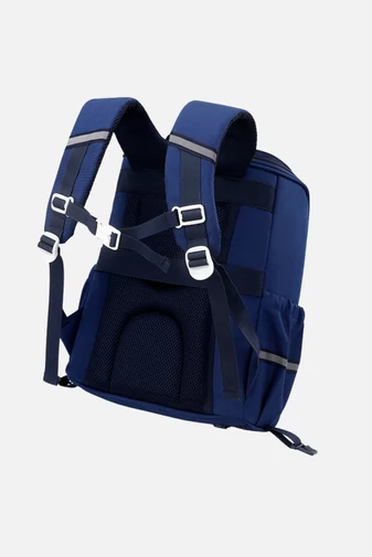 Rucsac Cu Roti Școlar Albastru Impermeabil Cu Mâner Detasabil 39*32*20 cm