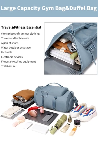  Bonluo Geantă De Voiaj /Rucsac Negru Din Material Impermeabil , Dimensiuni Wizzair (40*30*20cm) Calitate Premium
