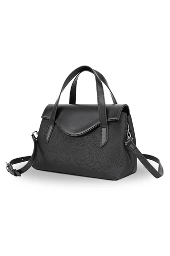 Geantă De Mana 2în1 Crossbody Din Piele Naturală Bej Elegantă Și Compactă 17*25*11cm