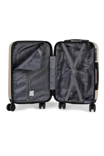 Valiză Bagaj De Mână Rosegold Bonluo Cu Pereți Tari Dimensiune Wizz-Air(55x35x22cm)