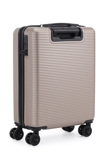 Troler De Cabină Wizzair Negru Bonluo Cu Pereți Tari 55*40*20cm Roți Detașabile