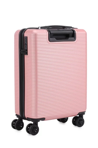 Troler De Cabină Wizzair Negru Bonluo Cu Pereți Tari 55*40*20cm Roți Detașabile