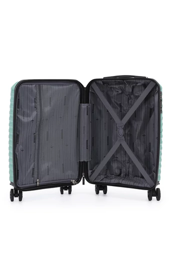 Troler De Cabină Wizzair Negru Bonluo Cu Pereți Tari Polipropilen 55*35*22cm Roți Detașabile