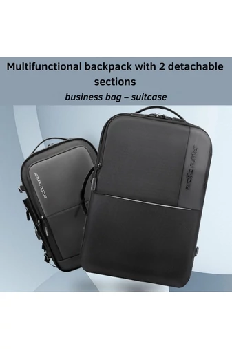 Arctic Hunter Rucsac Albastru Închis 2în1 Business Și Călătorii, Cu Parte Detașabilă, Dimensiunea 45*30*22 cm