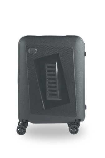 Troler Gri Mare Din PP Rezistent, Antizgârieturi Roți Silențioase Mâner Din Aluminiu, Încuietoare TSA 74*51*29cm