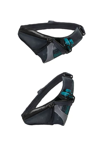 Borseta Sport Unisex Cu Suport Pentru Sticlă Bonluo Negru Cu Verde 