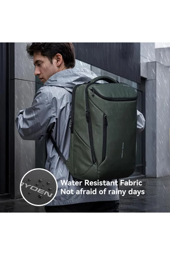 Rucsac Multifuncțional Mark Ryden Pentru Masliniu Laptop de 17.3 '' Material PU + Oxford, Port USB 45*33*20cm
