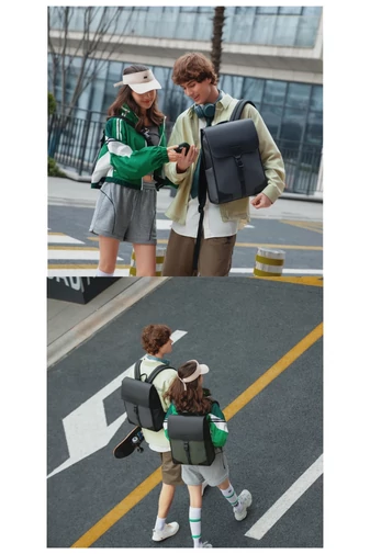 Rucsac Elegant Unisex Rezistent Din Piele PU Impermeabil Mark Ryden Ușor Design Modern 40*30*15cm