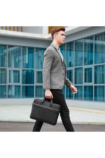 Geantă Laptop Mark Ryden Negru 15.6&quot; Din Material Oxford Impermeabilă Extensibilă Curea Atașare Troler
