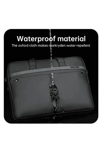 Geantă Laptop Mark Ryden Negru 15.6&quot; Din Material Oxford Impermeabilă Extensibilă Curea Atașare Troler