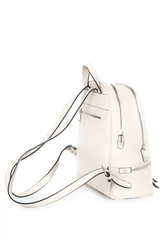 Rucsac Damă Elegant Bej Cu Multiple Compartimente Bonluo 30*27*11 Din PU 