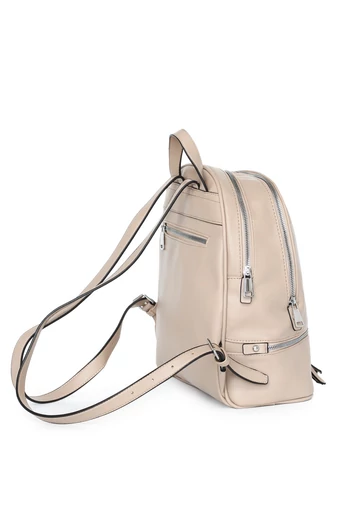 Rucsac Damă Elegant Kaki Cu Multiple Compartimente Bonluo 30*27*11 Din PU
