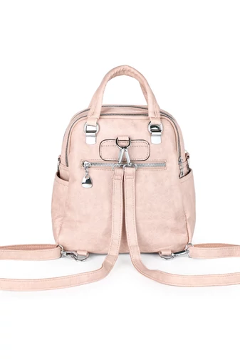 Bonluo Rucsac/ Geanta Crossbody Neagră Din Imitație De Piele Dimensiuni 26*24*12cm