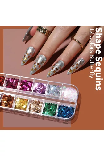 Set Nail Art Complet Pensule, Paiete, Autocolante, Strasuri Și Folii Pentru Manichiură Creativă