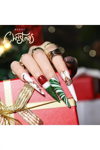 Set Nail Art Complet Pensule, Paiete, Autocolante, Strasuri Și Folii Pentru Manichiură Creativă
