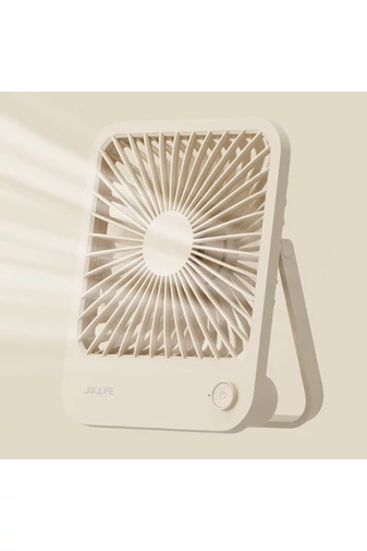 Ventilator Portabil Ultra-Subțire Kaki 4 Trepte De Viteză Design Pliabil 2000mAh Silentios