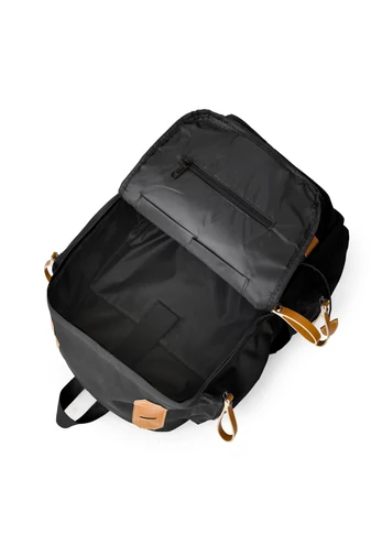 Bonluo Rucsac Negru Din Pânză Solidă Dimensiune Wizz-air (40x30x20cm)