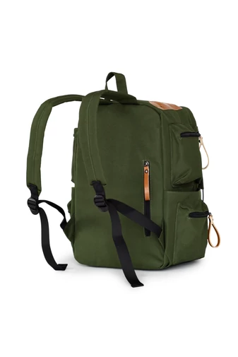 Rucsac Verde Inchis Din Pânză Solidă Dimensiune Wizz-air Bonluo 40x30x20cm