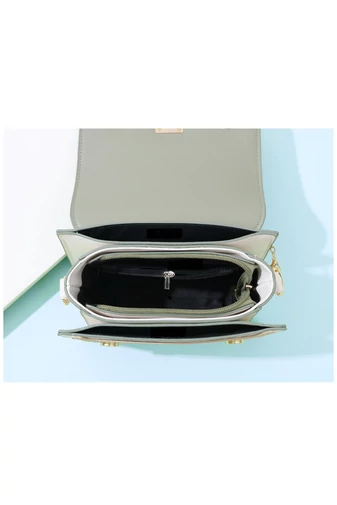 Geantă Crossbody Elegantă Neagră Bonluo Din PU Cu Două Tipuri De Bretele 14*21*8cm