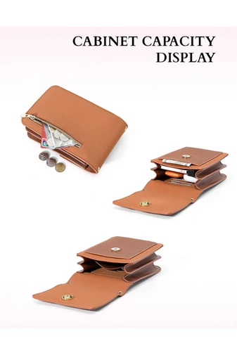 Geantă Crossbody Mini Multifuncțională Din PU Roz Bonluo Design Elegant 19*12,5*6cm