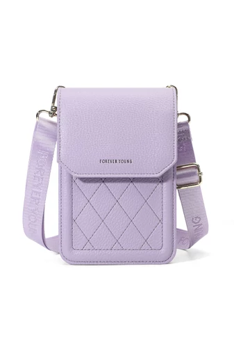 Geantă Crossbody Mini Din PU Negru Bonluo Cu Design Practic Și Curea Reglabilă 19*12,5*6cm