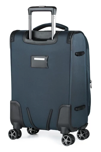 Troler Mic Din Poliester 750D Premium Extrem De Rezistent Negru 55*35*25cm