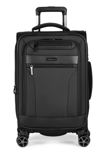 Troler Mic Din Poliester 750D Premium Extrem De Rezistent Negru 55*35*25cm