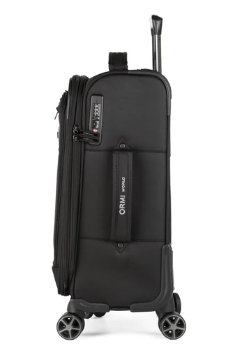 Troler Mic Din Poliester 750D Premium Extrem De Rezistent Negru 55*35*25cm