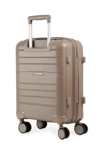 Troler De Cabină Ormi Ricegold Polipropilen De Calitate Premium Extrem De Rezistent Cu Roți Detașabile 53*35*20cm