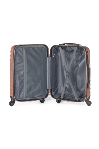 Troler De Cabină Cu Pereți Tari ABS Wizzair Negru 55*38*22cm
