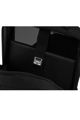 Rucsac Wizzair Ryanair Din Poliester Impermeabil Negru Cu Compartiment Laptop Și Prindere Troler 40*28*13cm