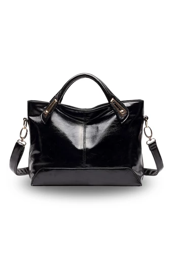 Geantă De Umăr Damă Din PU Tip Tote Maro 25*32*14cm
