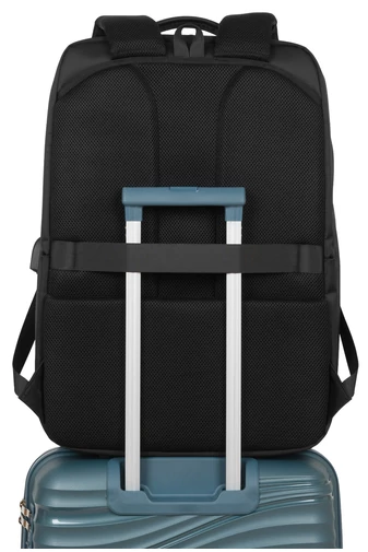 Rucsac Peterson De Cabină Cu Compartiment Laptop, Capacitate Mare, Curea Troler, Negru 55*40*20 cm 