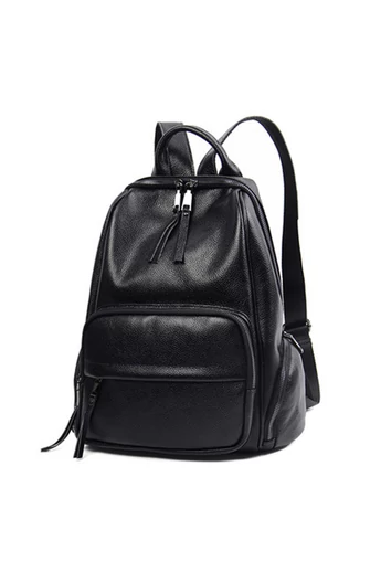 Bonluo Rucsac Damă Negru Din PU De Dimensiune 35*32*15cm