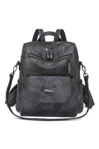 Bonluo Rucsac Negru Din Material Impermeabil Dimensiune 29*30*17cm
