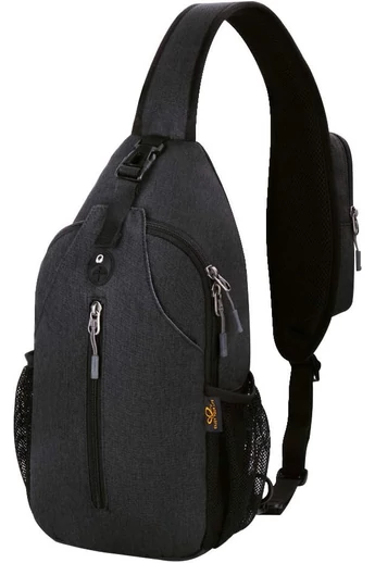 Geantă Sport Bonluo Negru Din Material Impermeabil Dimensiune (38*18*9cm)