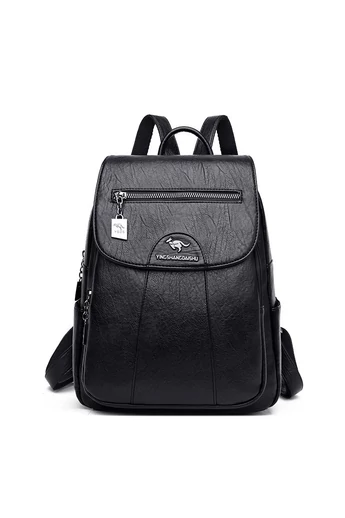 Rucsac Dama Negru Bonluo Din Imitație De Piele De Dimensiunile 30*25*12cm