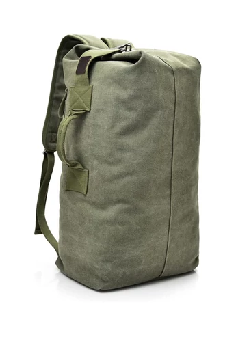 Rucsac Multifuncțional Verde Militar Bonluo Tip Sac Din Pânză Durabilă Cu Spațiu Generos Și Compartimente Interne Pentru Organizare (55*30*20cm)