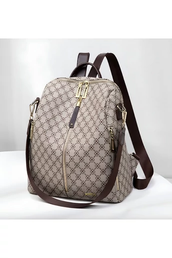 Bonluo Rucsac De Damă Maro Deschis Cu Model De Dimensiunea 33*27*12cm