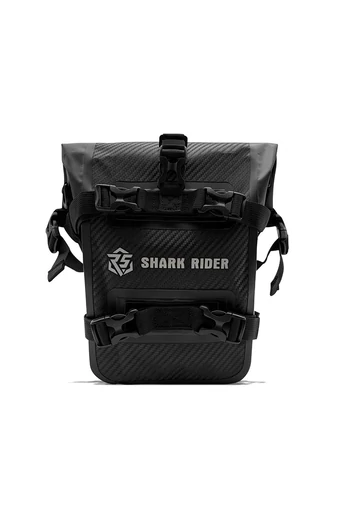 Geantă Bumper Motocicletă Din PVC Calitate Premium Shark Rider Negru 37*19*10cm