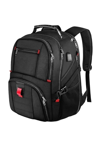 Rucsac Multifuncțional Impermeabil Cu Port USB Compartiment Laptop Și Multe Buzunare 48*34*24 cm