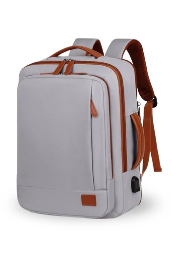 Rucsac Wizzair Ryanair Extensibil Pentru Călătorii 20-35L, Compartiment Laptop 17" Gri 40*30*20cm