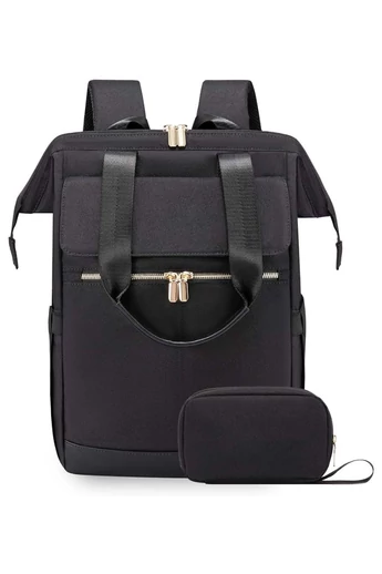 Rucsac Wizzair Bagaj De Mână Din Poliester Impermeabil Cu Mini Organizator Inclus Negru 40*30*20cm