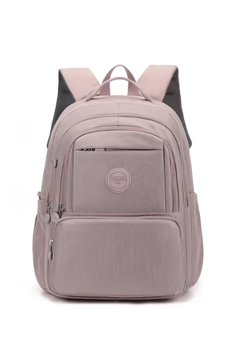 Rucsac Impermeabil Din Poliester Pentru Laptop Violet Deschis 36*19*45 cm