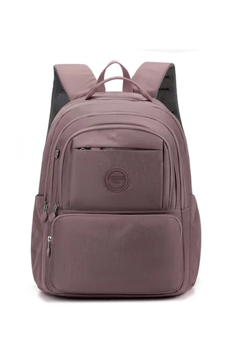 Rucsac Impermeabil Din Poliester Pentru Laptop Roz 36*19*45 cm