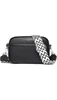 Geantă Crossbody Bonluo Neagra Din Piele Naturală Dimensiune Mică(15*20*7cm)