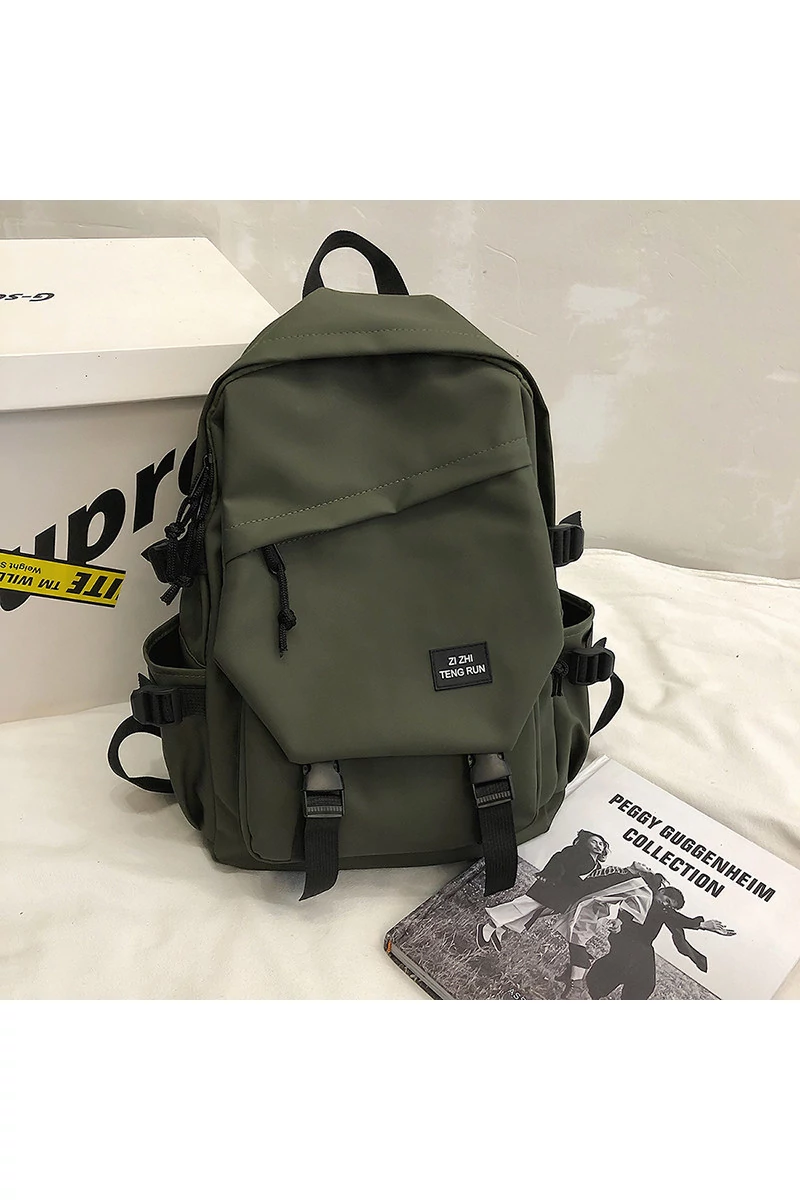 RHINO Rucsac Verde Din Material Impermeabil