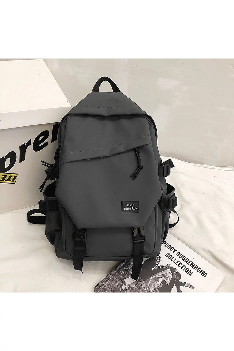 RHINO Rucsac Gri Din Material Impermeabil